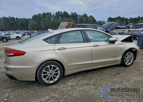 2019 Ford Fusion Se из США, поврежденный, VIN 3FA6P0LU8KR191681